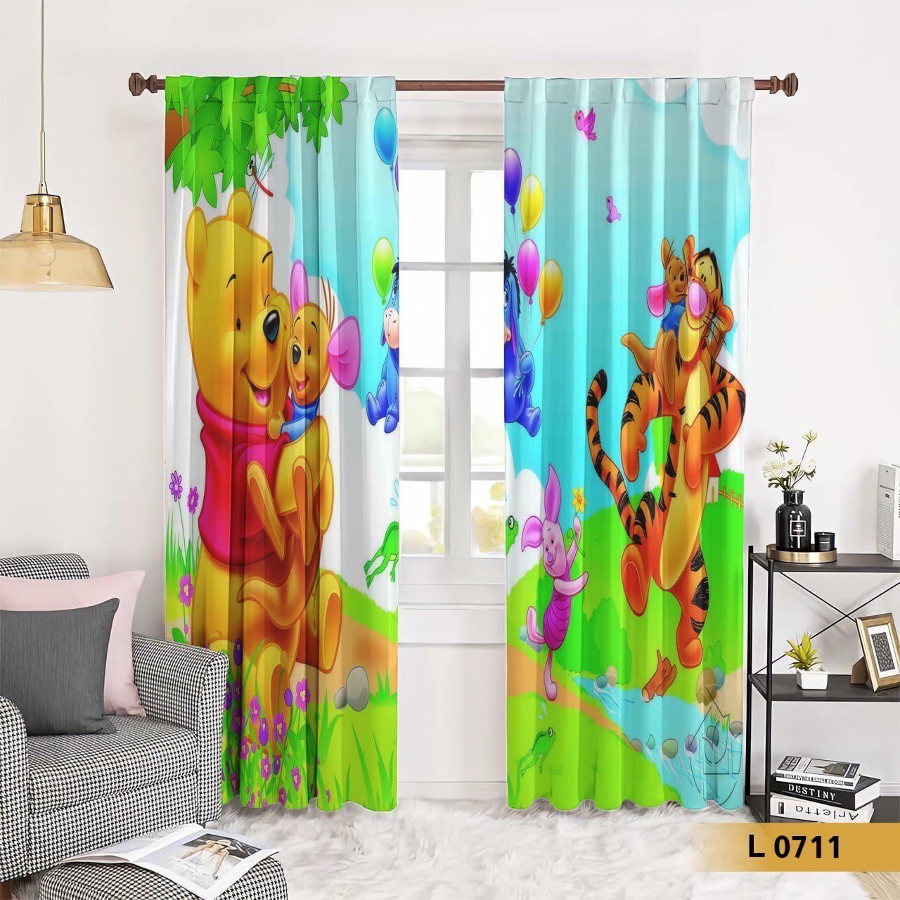 ستارة أطفال مطبوعة _ موديل L 0711