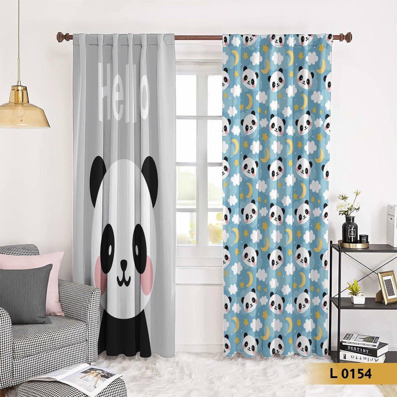 ستارة أطفال بتصميم باندا لطيف – موديل L0154