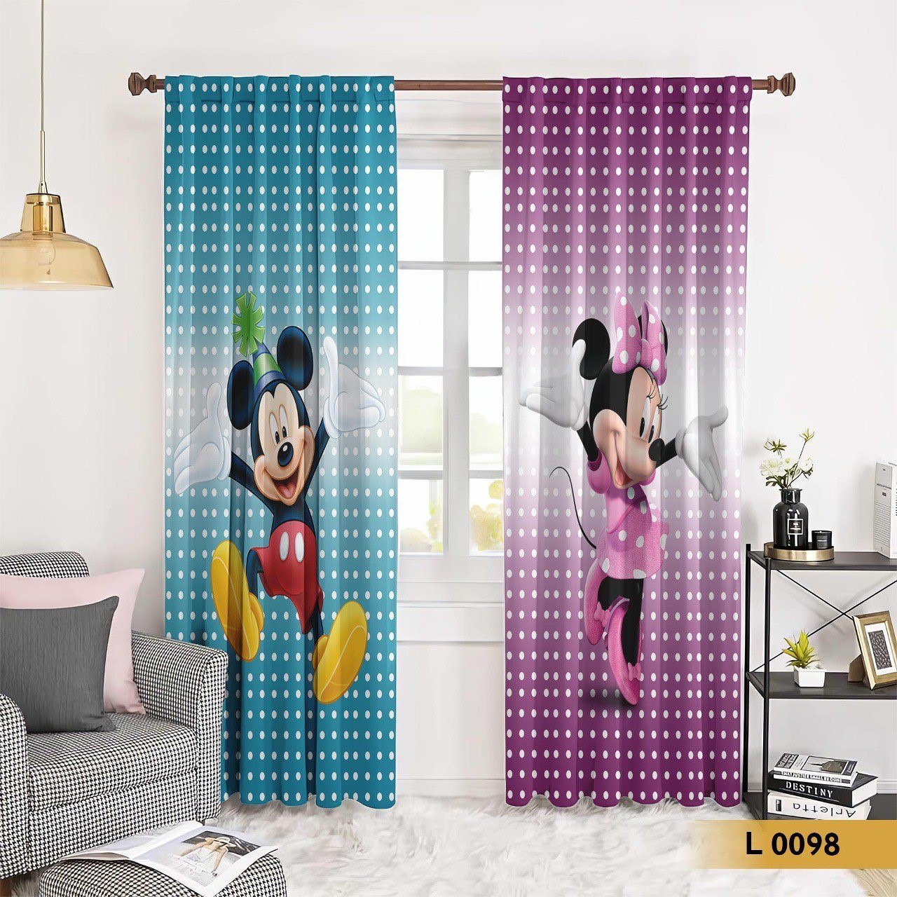 ستارة أطفال ميكي وميني ماوس _ موديل L0098