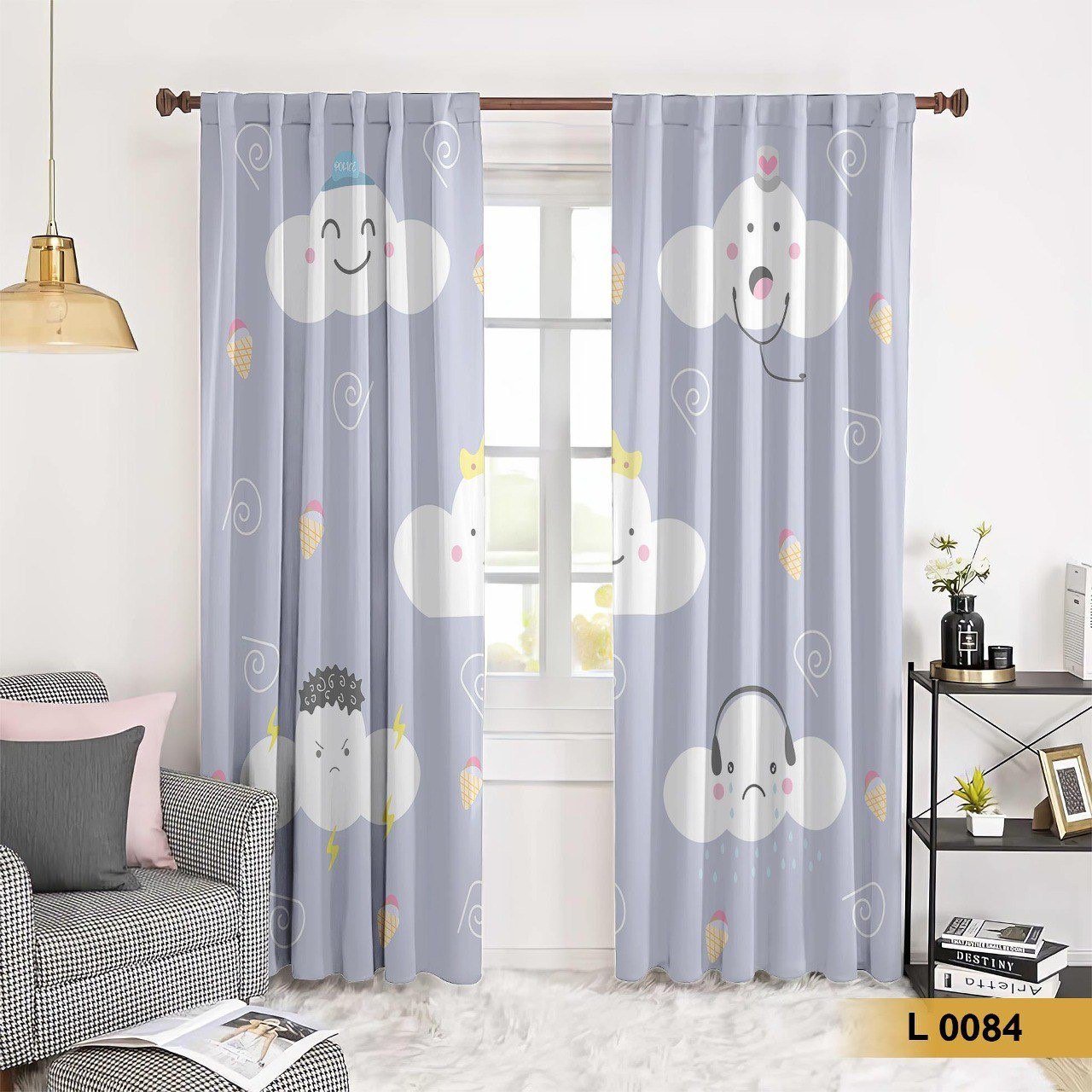 ستارة أطفال رسومات سحاب لطيف _موديل L0084